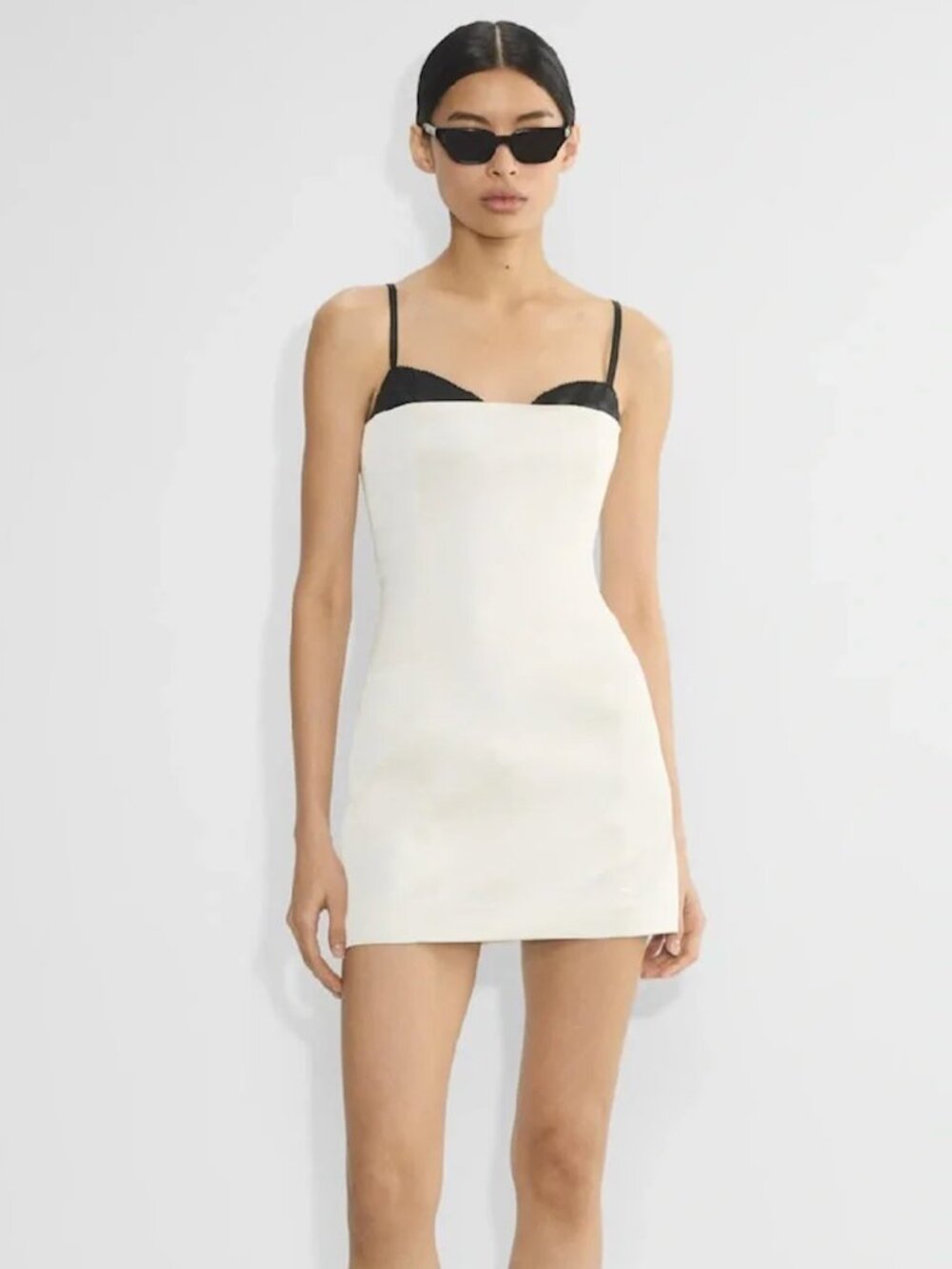 Ten Aritzia Hypnotize Satin and Silk Mini Dress Size 2